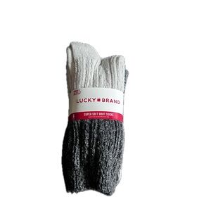 Lucky Brand Super Soft Boot Socks
6 Pairs